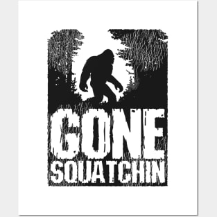 Gone Squatchin Vintage Posters and Art